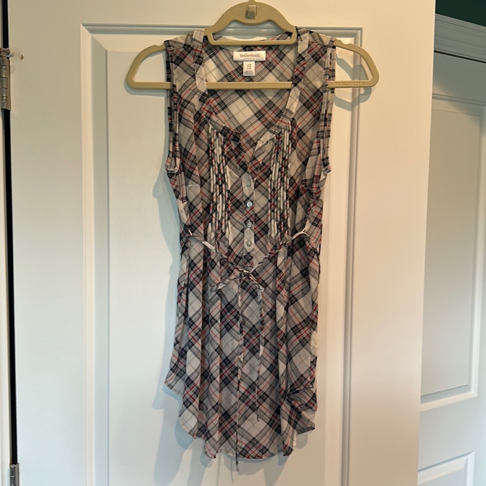Motherhood Maternity Sleeveless Blouse - Size M